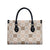 Hawaiian Palaka Quilt Pattern Leather Bag Hawaii Culture Pineapple - Polynesian Pride