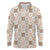 Hawaiian Palaka Quilt Pattern Long Sleeve Polo Shirt Hawaii Culture Pineapple - Polynesian Pride