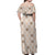 Hawaiian Palaka Quilt Pattern Off Shoulder Maxi Dress Hawaii Culture Pineapple - Polynesian Pride
