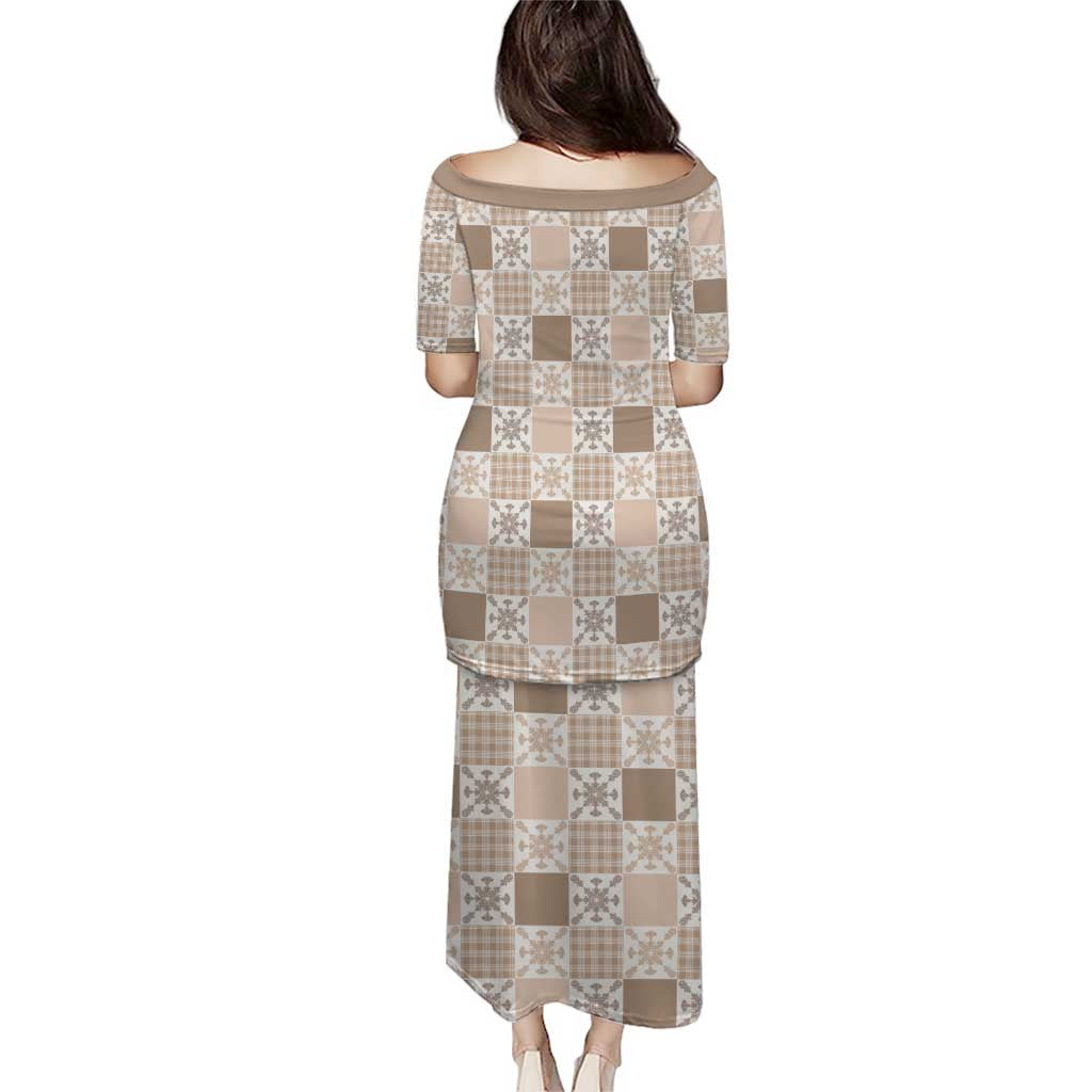 Hawaiian Palaka Quilt Pattern Puletasi Hawaii Culture Pineapple - Polynesian Pride