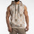Hawaiian Palaka Quilt Pattern Sleeveless Hoodie Hawaii Culture Pineapple - Polynesian Pride