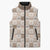Hawaiian Palaka Quilt Pattern Sleeveless Puffer Jacket Hawaii Culture Pineapple - Polynesian Pride