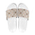 Hawaiian Palaka Quilt Pattern Slide Sandals Hawaii Culture Pineapple - Polynesian Pride