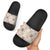 Hawaiian Palaka Quilt Pattern Slide Sandals Hawaii Culture Pineapple - Polynesian Pride