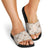 Hawaiian Palaka Quilt Pattern Slide Sandals Hawaii Culture Pineapple - Polynesian Pride
