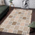 Hawaiian Palaka Quilt Pattern Area Rug Hawaii Culture Tropical Flowers Mix - Polynesian Pride