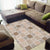 Hawaiian Palaka Quilt Pattern Area Rug Hawaii Culture Tropical Flowers Mix - Polynesian Pride