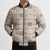 Hawaiian Palaka Quilt Pattern Bomber Puffer Jacket Hawaii Culture Tropical Flowers Mix - Polynesian Pride