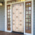 Hawaiian Palaka Quilt Pattern Door Cover Hawaii Culture Tropical Flowers Mix - Polynesian Pride
