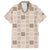 Hawaiian Palaka Quilt Pattern Family Matching Short Sleeve Bodycon Dress and Hawaiian Shirt Hawaii Culture Tropical Flowers Mix - Polynesian Pride