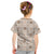 Hawaiian Palaka Quilt Pattern Kid T Shirt Hawaii Culture Tropical Flowers Mix - Polynesian Pride