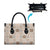 Hawaiian Palaka Quilt Pattern Leather Bag Hawaii Culture Tropical Flowers Mix - Polynesian Pride