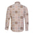 Hawaiian Palaka Quilt Pattern Long Sleeve Button Shirt Hawaii Culture Tropical Flowers Mix - Polynesian Pride