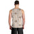 Hawaiian Palaka Quilt Pattern Men Tank Top Hawaii Culture Tropical Flowers Mix - Polynesian Pride