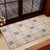 Hawaiian Palaka Quilt Pattern Rubber Doormat Hawaii Culture Tropical Flowers Mix - Polynesian Pride