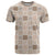 Hawaiian Palaka Quilt Pattern T Shirt Hawaii Culture Tropical Flowers Mix - Polynesian Pride