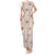 Hawaiian Palaka Quilt Pattern Tank Maxi Dress Hawaii Culture Tropical Flowers Mix - Polynesian Pride