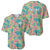 Seamless Hawaiian Quilt Pattern Baseball Jersey Hawaii Culture Palm Leaf Tropical - Polynesian Pride