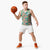 Seamless Hawaiian Quilt Pattern Basketball Jersey Hawaii Culture Palm Leaf Tropical - Polynesian Pride