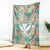 Seamless Hawaiian Quilt Pattern Blanket Hawaii Culture Palm Leaf Tropical - Polynesian Pride