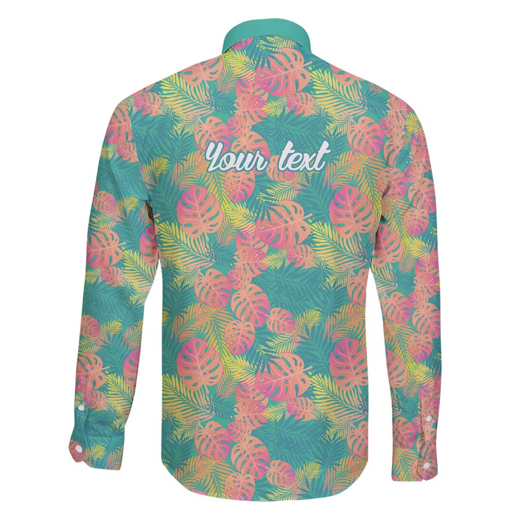 Seamless Hawaiian Quilt Pattern Family Matching Off Shoulder Short Dress and Hawaiian Shirt Hawaii Culture Palm Leaf Tropical - Polynesian Pride