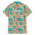 Seamless Hawaiian Quilt Pattern Family Matching Puletasi and Hawaiian Shirt Hawaii Culture Palm Leaf Tropical - Polynesian Pride