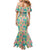 Seamless Hawaiian Quilt Pattern Mermaid Dress Hawaii Culture Palm Leaf Tropical - Polynesian Pride