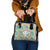 Seamless Hawaiian Quilt Pattern Shoulder Handbag Hawaii Culture Palm Leaf Tropical - Polynesian Pride