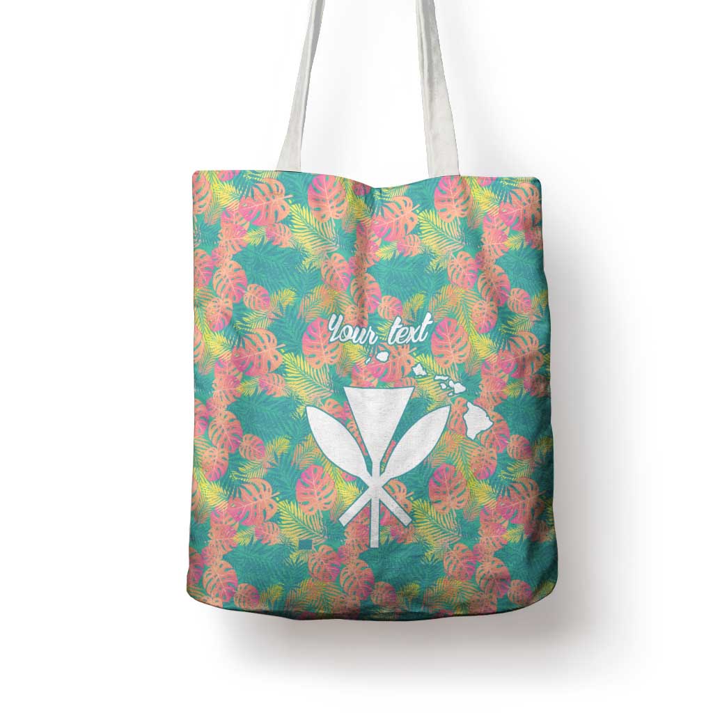 Seamless Hawaiian Quilt Pattern Tote Bag Hawaii Culture Palm Leaf Tropical - Polynesian Pride