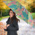 Seamless Hawaiian Quilt Pattern Umbrella Hawaii Culture Palm Leaf Tropical - Polynesian Pride