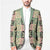Seamless Pattern Maile and Pikake Lei Blazer Squares Maile Leaf - Polynesian Pride