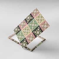 Seamless Pattern Maile and Pikake Lei Canvas Wall Art Squares Maile Leaf - Polynesian Pride