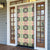 Seamless Pattern Maile and Pikake Lei Door Cover Squares Maile Leaf - Polynesian Pride