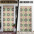 Seamless Pattern Maile and Pikake Lei Door Cover Squares Maile Leaf - Polynesian Pride