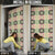 Seamless Pattern Maile and Pikake Lei Door Cover Squares Maile Leaf - Polynesian Pride