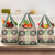 Seamless Pattern Maile and Pikake Lei Grocery Bag Squares Maile Leaf - Polynesian Pride