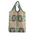 Seamless Pattern Maile and Pikake Lei Grocery Bag Squares Maile Leaf - Polynesian Pride