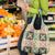 Seamless Pattern Maile and Pikake Lei Grocery Bag Squares Maile Leaf - Polynesian Pride