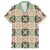 Seamless Pattern Maile and Pikake Lei Hawaiian Shirt Squares Maile Leaf - Polynesian Pride