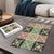 Seamless Pattern Maile and Pikake Lei Puzzle Squares Maile Leaf - Polynesian Pride