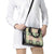 Seamless Pattern Maile and Pikake Lei Shoulder Handbag Squares Maile Leaf - Polynesian Pride