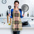 Seamless Pattern Pikake Lei Apron Floral Squares Pikake - Polynesian Pride