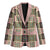 Seamless Pattern Pikake Lei Blazer Floral Squares Pikake - Polynesian Pride