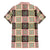 Seamless Pattern Pikake Lei Hawaiian Shirt Floral Squares Pikake - Polynesian Pride
