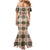 Seamless Pattern Pikake Lei Mermaid Dress Floral Squares Pikake - Polynesian Pride