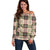 Seamless Pattern Pikake Lei Off Shoulder Sweater Floral Squares Pikake - Polynesian Pride