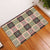 Seamless Pattern Pikake Lei Rubber Doormat Floral Squares Pikake - Polynesian Pride