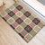 Seamless Pattern Pikake Lei Rubber Doormat Floral Squares Pikake - Polynesian Pride