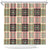 Seamless Pattern Pikake Lei Shower Curtain Floral Squares Pikake - Polynesian Pride