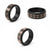 Seamless Pattern Pikake Lei Spinner Ring Floral Squares Pikake - Polynesian Pride